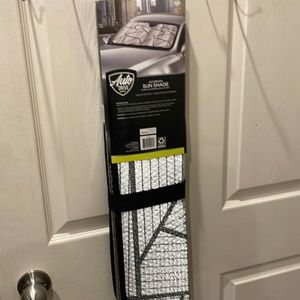 Accordion sunshade-for windshield